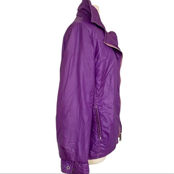 Vintage 1970’s Neon Purple Swell Wear Nylon Water Repellent Lightweight Jacket - Picture 3 of 10